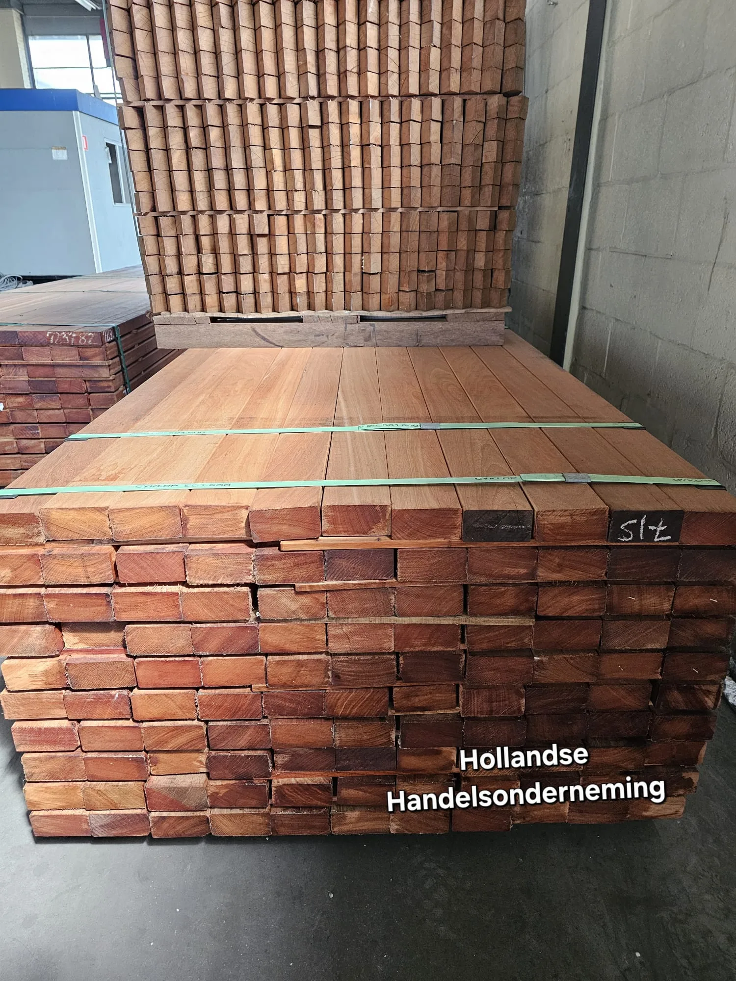 hardhouten balk 45x90 450 2 hardhouten balk 45x90 450 - Afbeelding 2