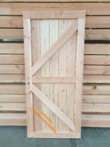 enkele deur douglas binnen 2