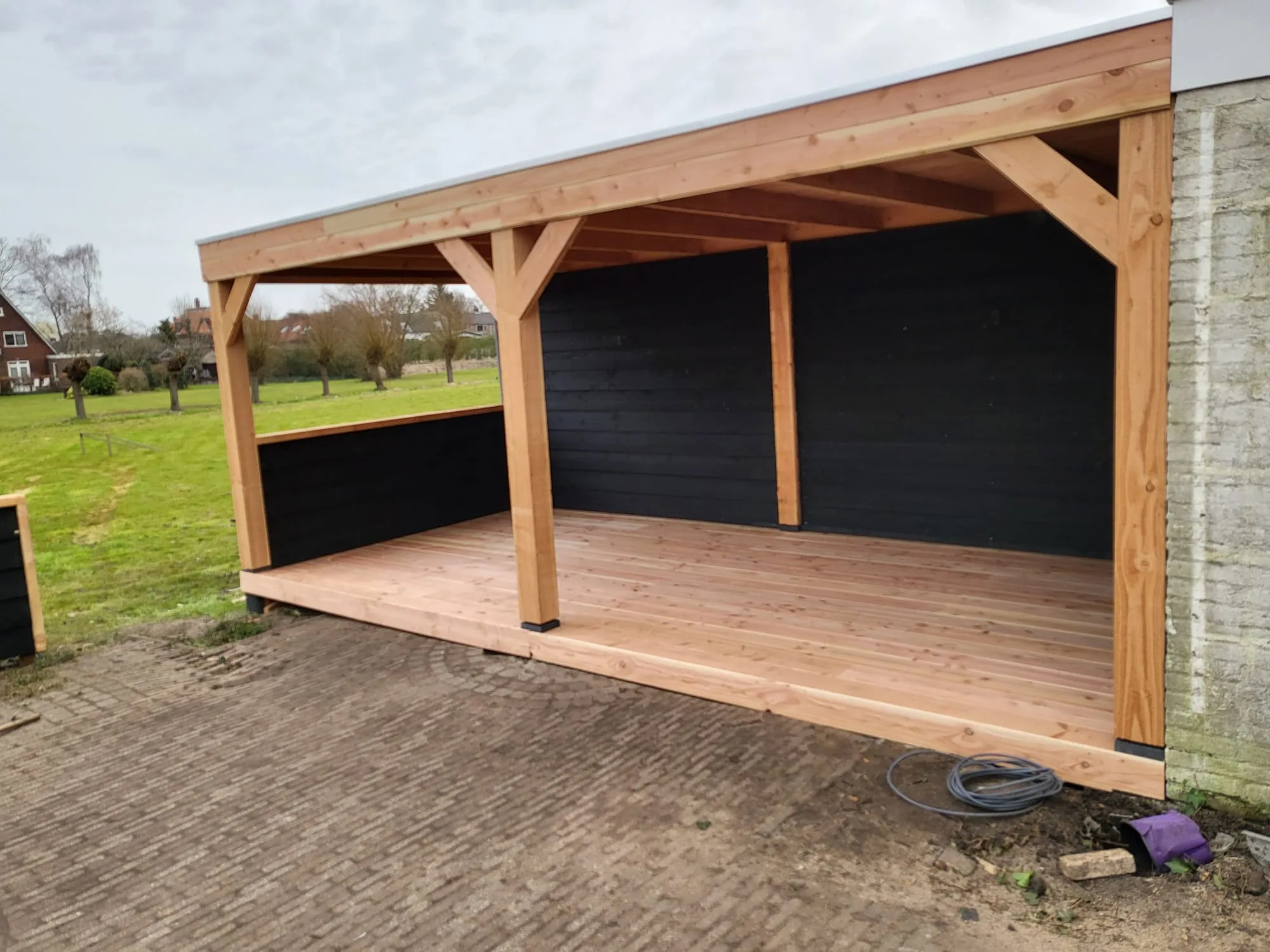 Douglas overkapping 6x3 1 overkapping 6x3